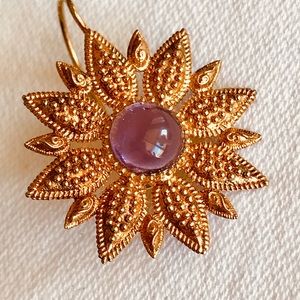 24k Vermeil Marcelo Fontana Designer Earrings